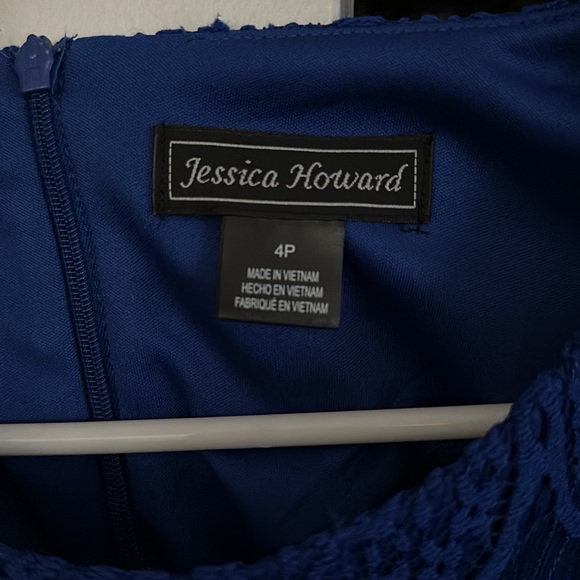 Jessica Howard Royal blue lace shift dress - Picture 6 of 6
